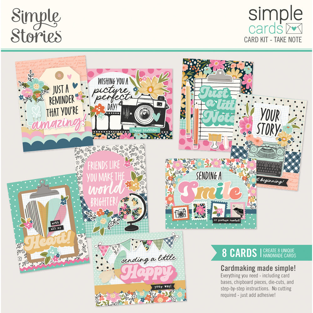 Simple Stories, Simple Cards Card Kit, Take Note Pre-order