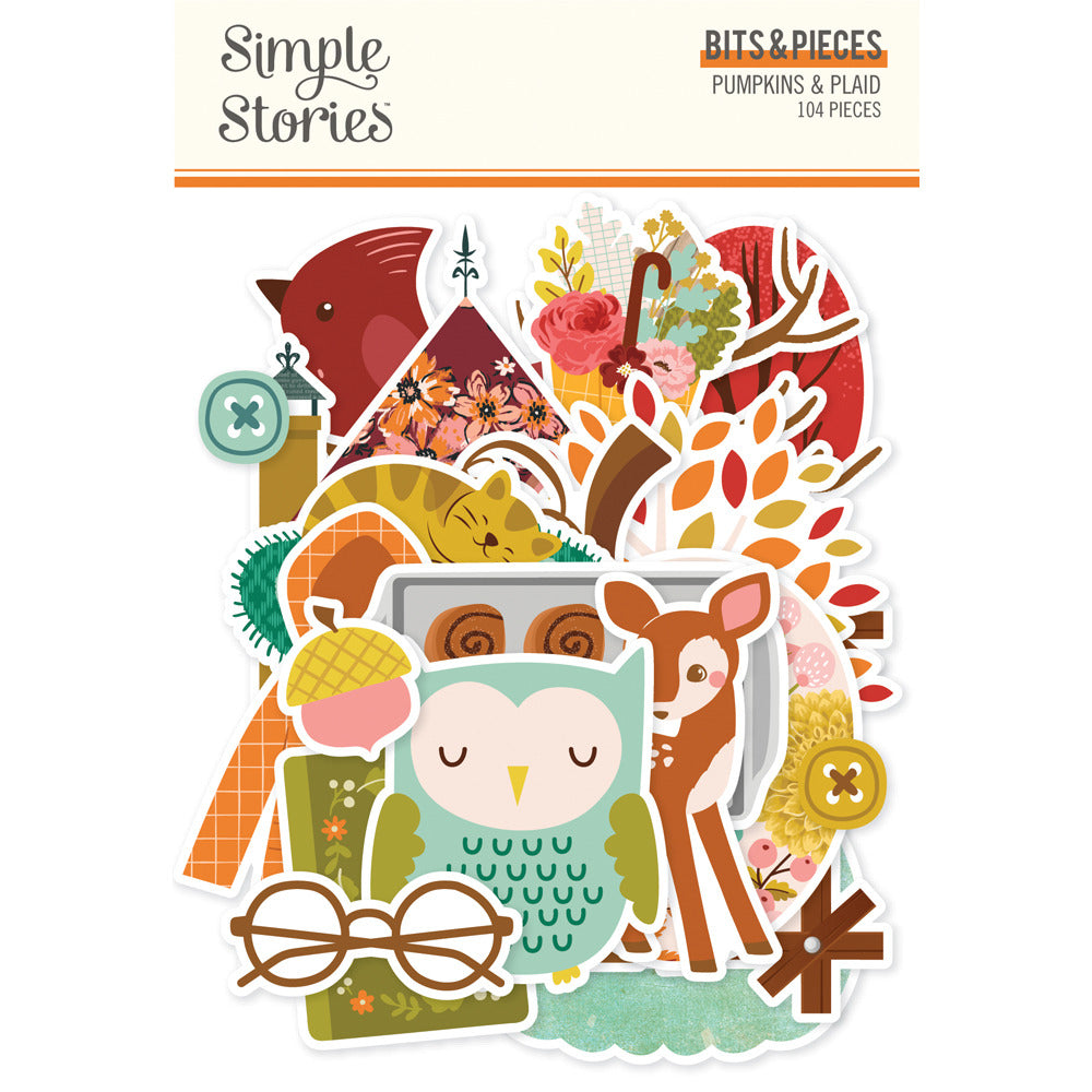 Simple Stories, Bits & Pieces, Pumpkins & Plaid