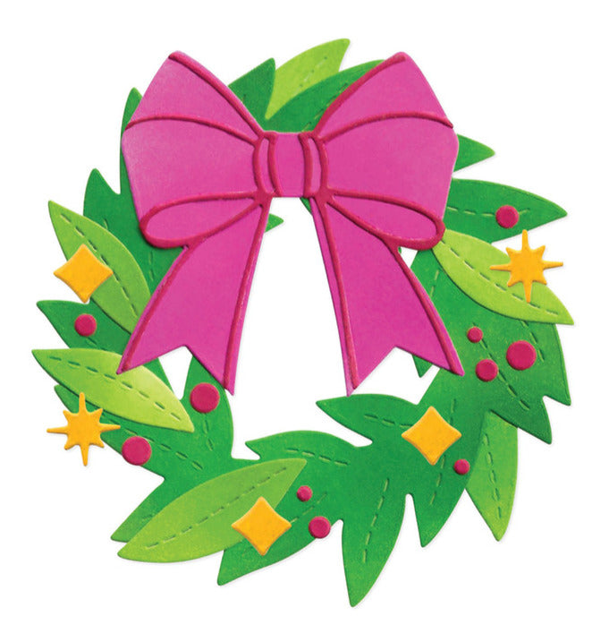 Sizzix, Thinlits Die Set, Holiday A-door-nment (7pk)