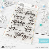 Mama Elephant, Joyful Greeting Stamp
