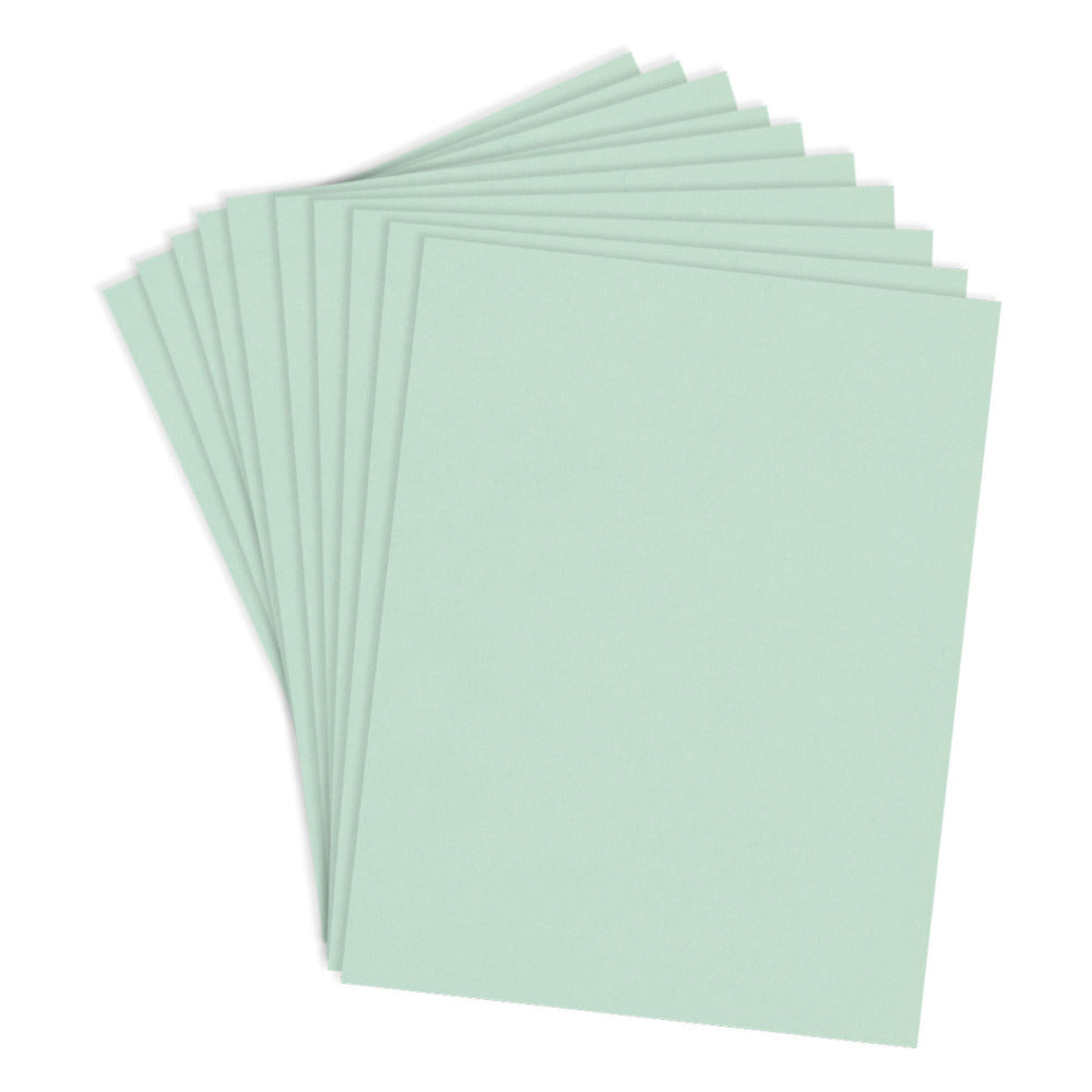 Spellbinders, ColorWheel Cardstock, Seaside,  8.5x11, Pkg of 10 sheets