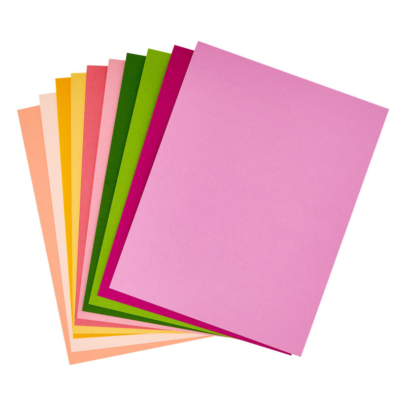 Spellbinders, ColorWheel Cardstock, Blooms Assortment 8.5x11