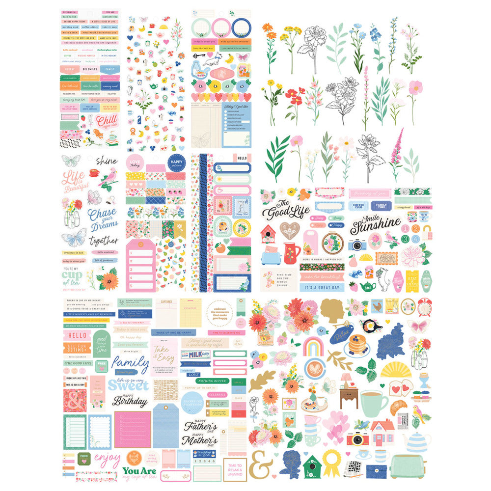 Spellbinders, Embellishment Bundle, Breakfast in Bed Pre-order