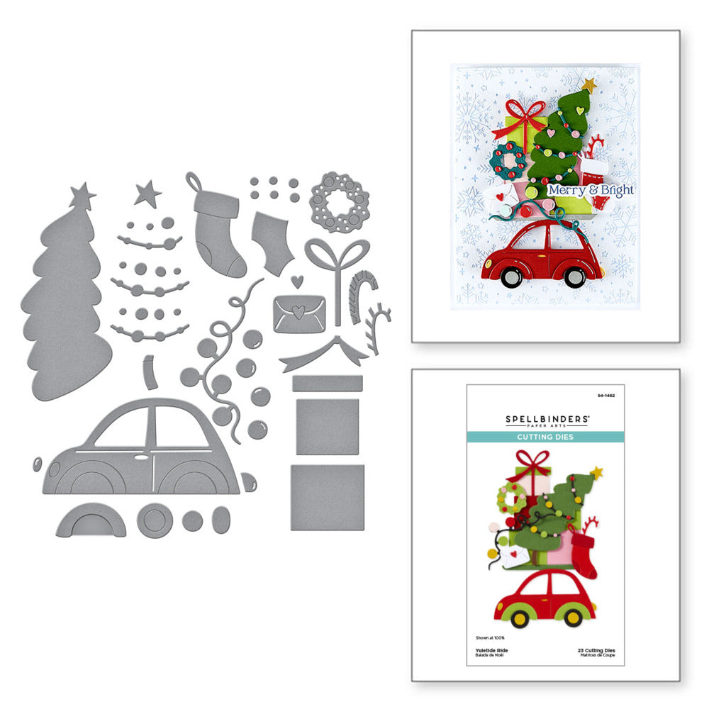 Spellbinders; Die, Wonderland - Yuletide Ride