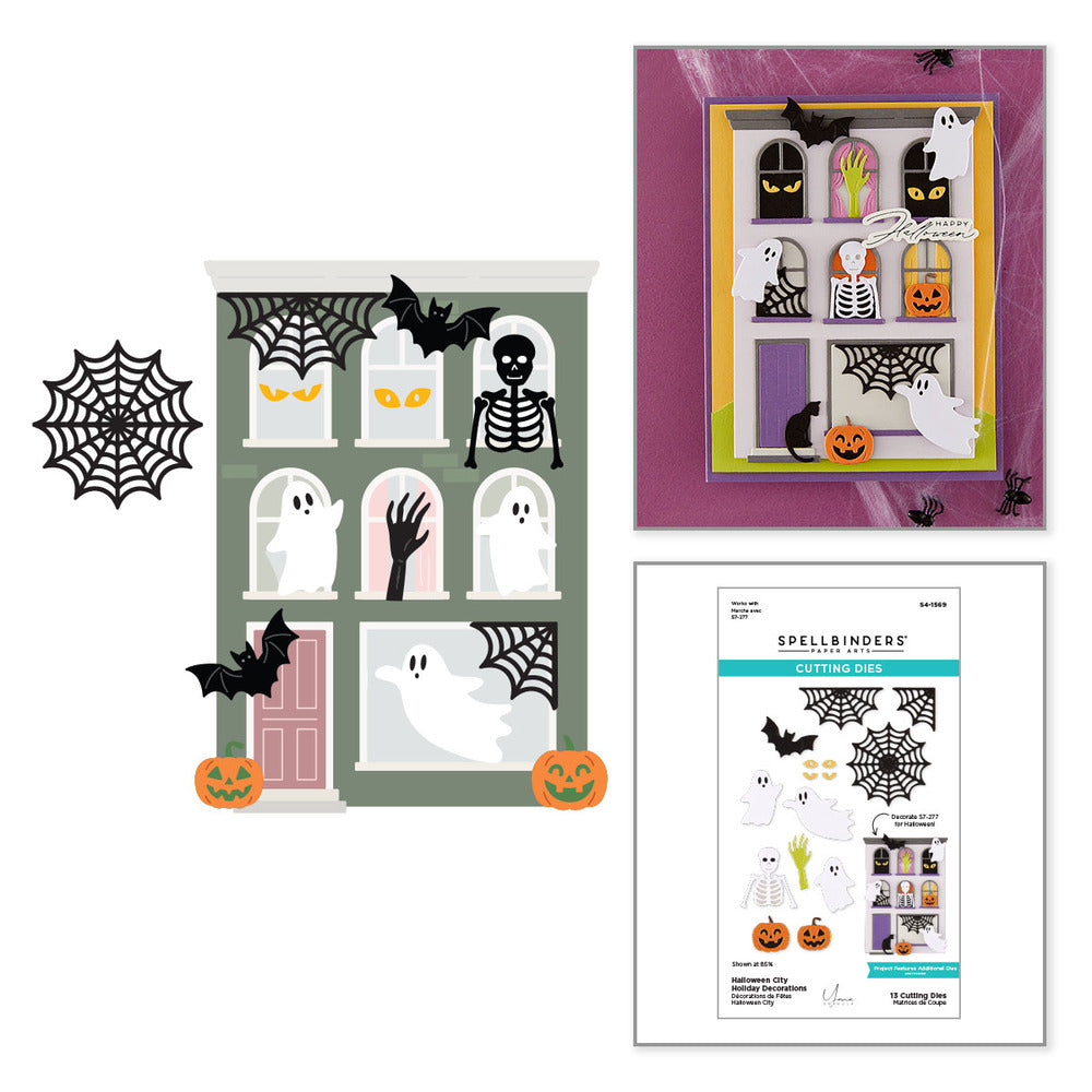 Spellbinder, Die, Halloween City Holiday Decorations Pre-order