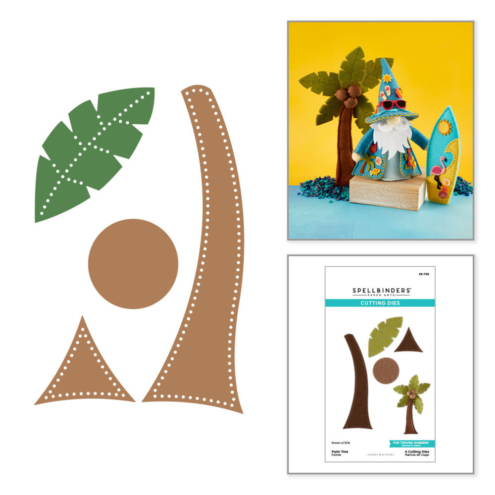 Spellbinders, Die, Palm Tree Pre-order