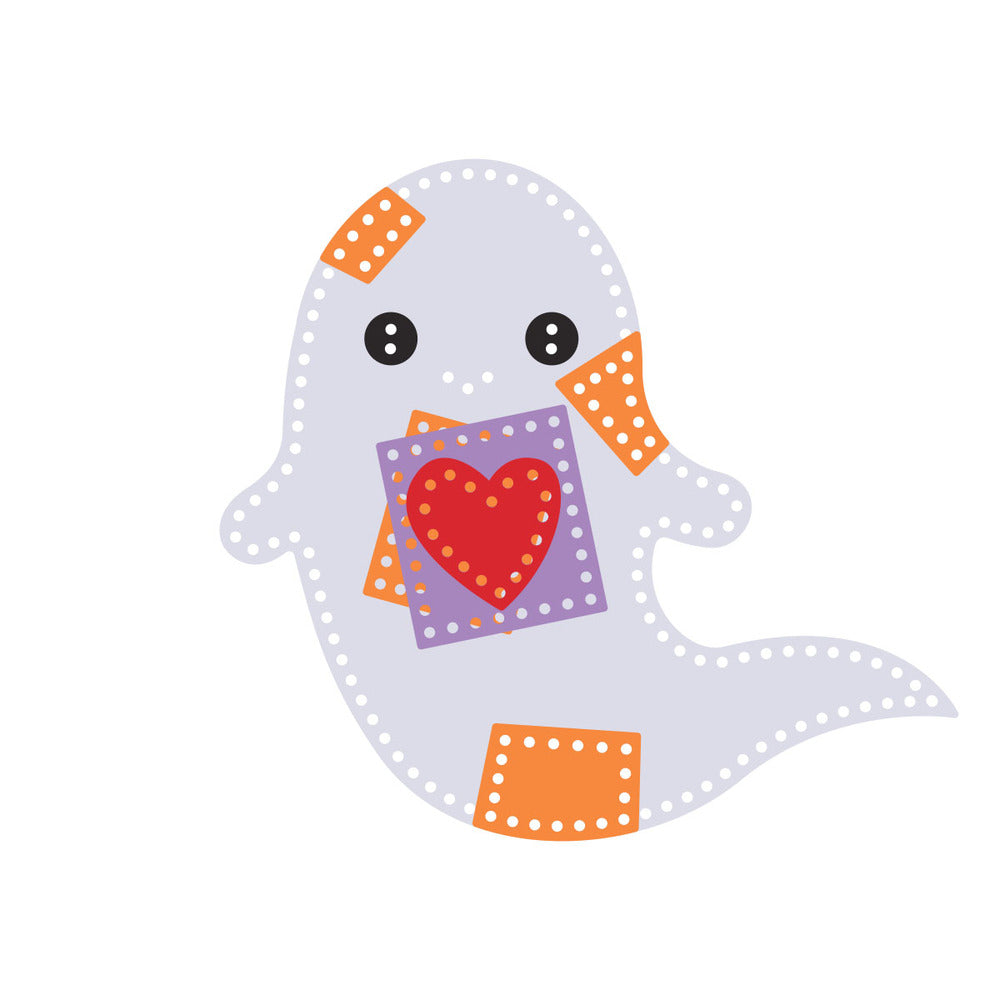 Spellbinders, Die, Felt Patchwork Boo Pre-order