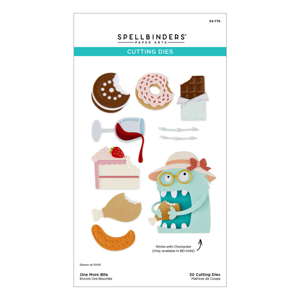 Spellbinders, Chompster- One More Bite Die Cut Pre-order