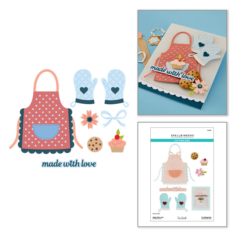 Spellbinders, Die, Make It & Bake It - Made with Love