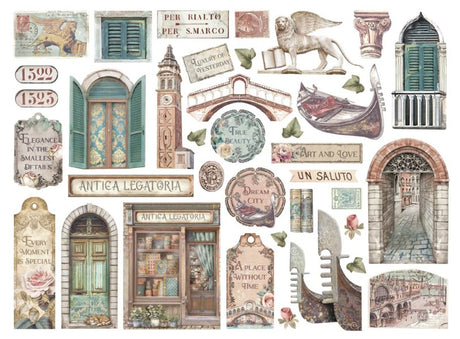 Stamperia, Die Cuts, Venice City of Art