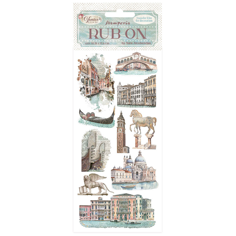 Stamperia, Rub Ons, Venice City of Art - Monuments