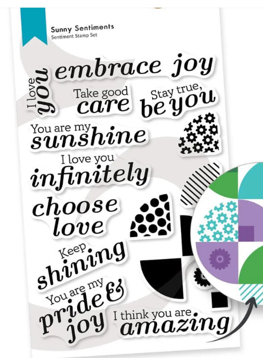 Altenew, Stamp Set, Sunny Sentiments