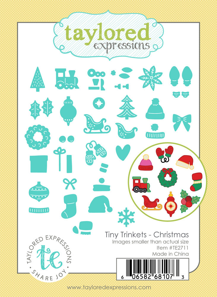 Taylored Expressions, , Die, Tiny Trinkets - Christmas Pre-order