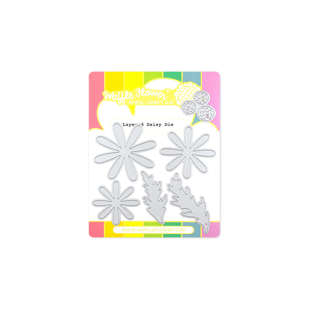 Waffle Flower, Die, Layered Daisy