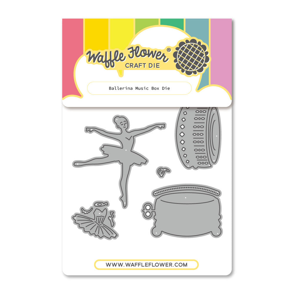 Waffle Flower, Die, Ballerina Music Box Pre-order