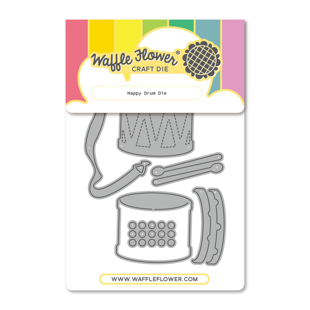Waffle Flower, Die, Happy Drum Pre-order