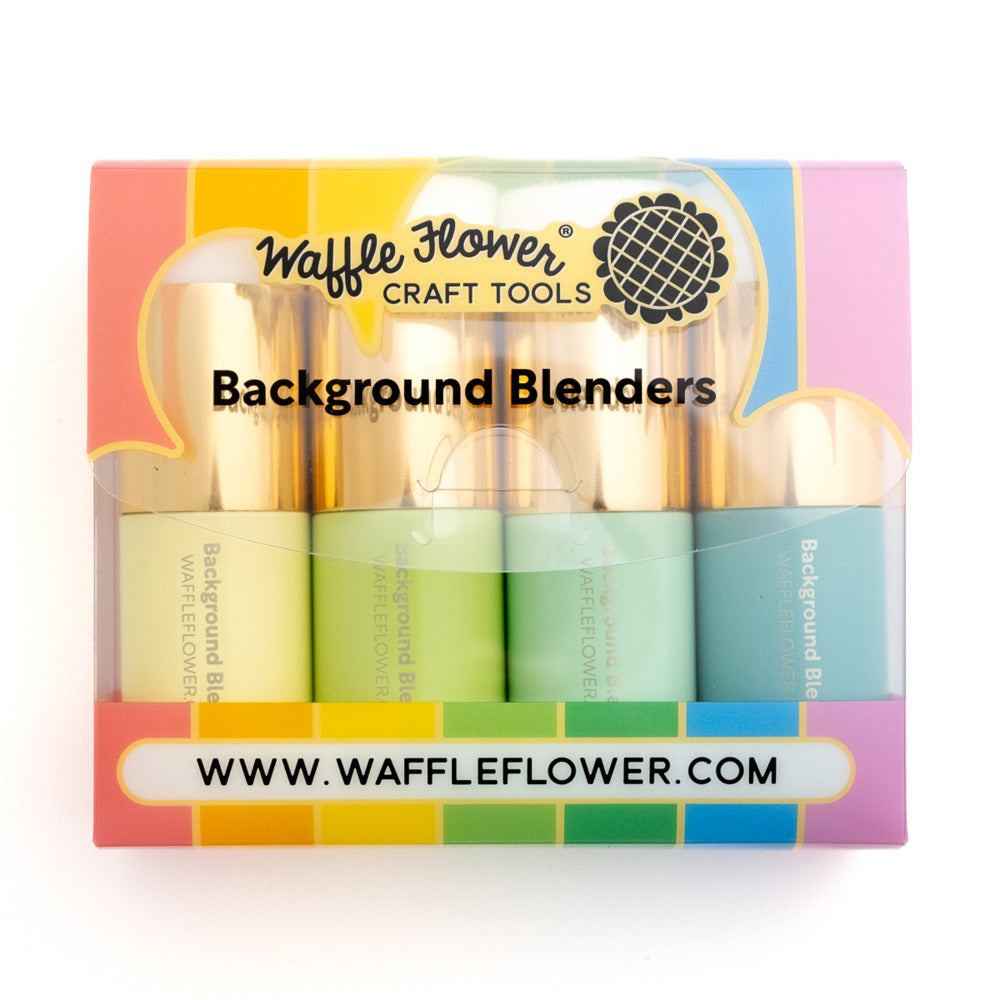 Waffle Flower, Background Blenders, Greens Pre-order