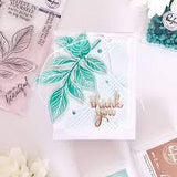 Pinkfresh Studio, Detailed Leaf - Stamp & Die Set