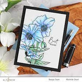 Altenew Stamp - Paint a Flower: Himalayan Poppy