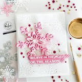 Pink Fresh Studio, Large Snowflakes Die Set