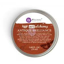 Finnabair Antique Brilliance Wax, Red Amber