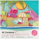 American Crafts, Precision Cardstock, 12x12 - Tropical