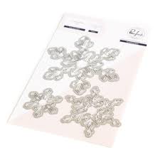 Pink Fresh Studio, Large Snowflakes Die Set