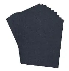 Spellbinders, ColorWheel Cardstock, Indigo,  8.5x11, Pkg of 10 sheets