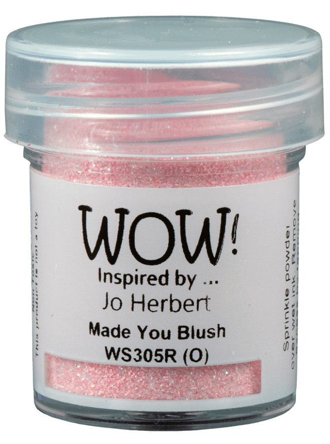 WOW, Made You Blush Embossing Powder
