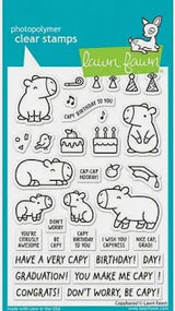 Lawn Fawn, Capybaras Stamp & Dies