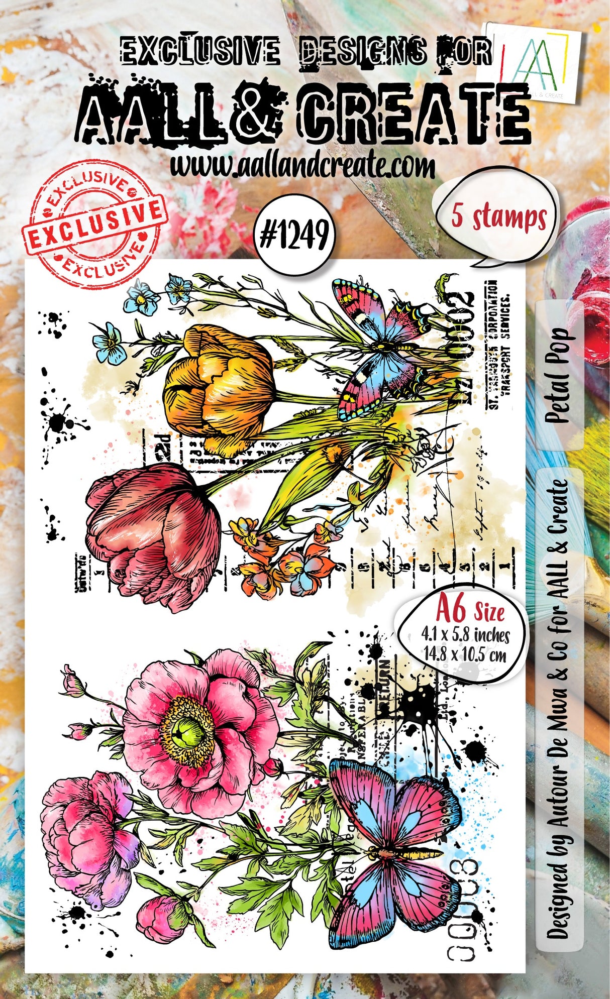 AALL & Create, Stamp Petal Pop