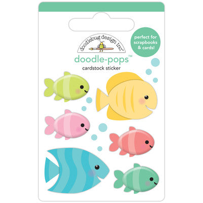 Doodlebug, Seaside Summer, Tropical Fish Pops