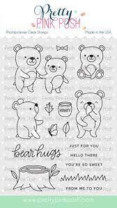 Pretty Pink Posh, Bear Friends Stamp