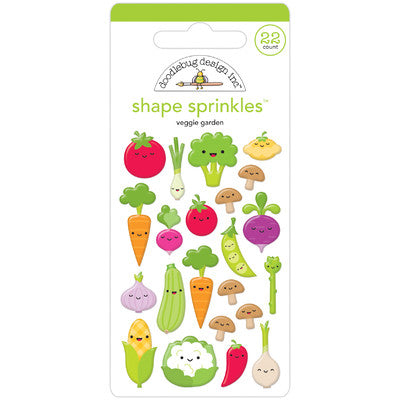 Doodlebug, Farmers Market, Shape Sprinkles, Veggie Garden