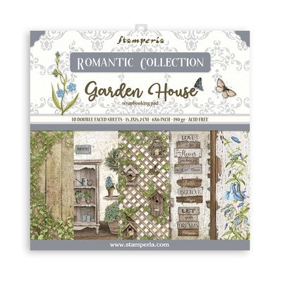 Stamperia, Romantic Collection 6x6 Paper pad