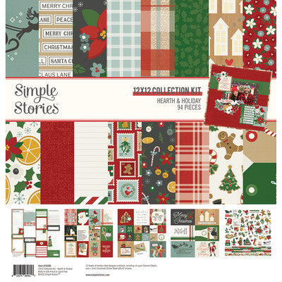 Simple Stories, Hearth & Holiday, Paper Pack