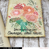 Ink Road Days  E bouquet Stamp Set