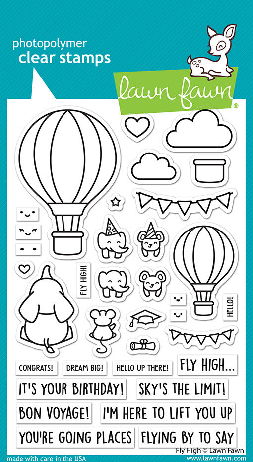 Lawn Fawn Fly High Stamp q