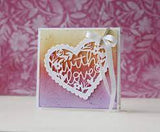 Pretty Pink Posh, With Love Shaker Die Cut