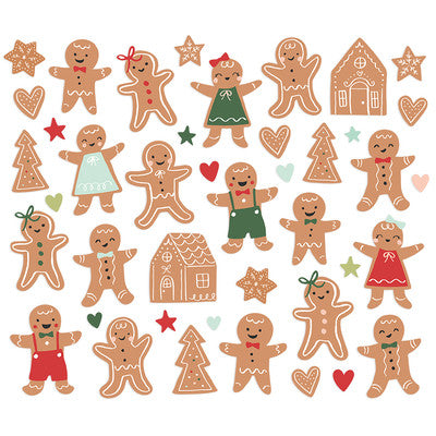 Simple Stories, Baking Spirits Bright, Gingerbread bits & Pieces