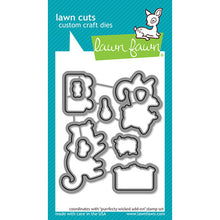 Load image into Gallery viewer, Lawn Fawn, Purrfectly Wicked Add-on Stamp &amp; Die Set q
