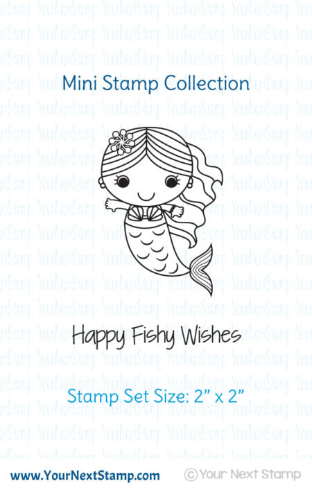 Your Next Stamp, Mini Mermaid Stamp