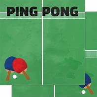 Scrapbook Customs- Ping Pong Watercolor