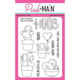 Last Chance:Pink & Main, Prickly Hugs Stamp & Die set