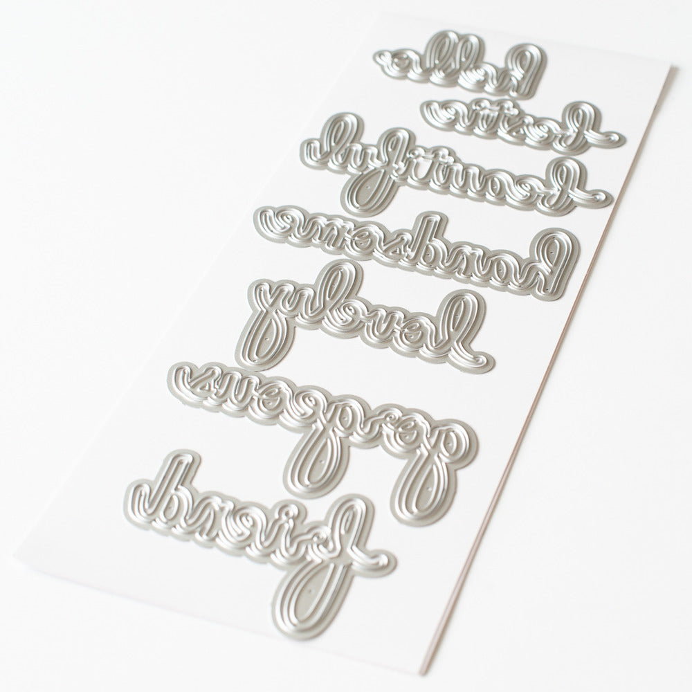 Pinkfresh Studio diecut - Phrase Builder You