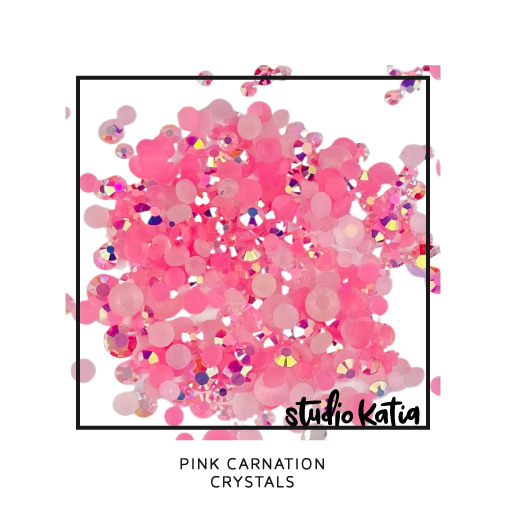 Studio Katia, Crystals, Pink Carnation