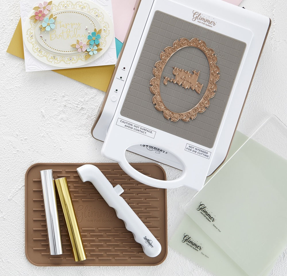 Spellbinders Glimmer Hot Foil System – The Scrapbook Cottage