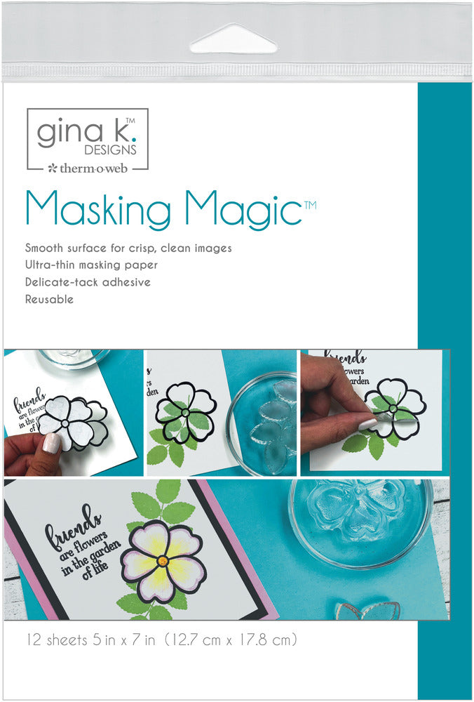 Gina K Designs Masking Magic Sheets 5"x7"