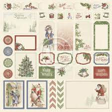 PION Design A Christmas to Remember 12x12 paper - Cut Outs 1