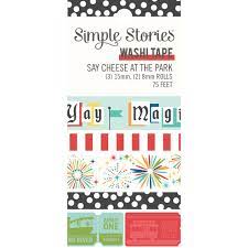 Simple Stories, Say Cheese at the Park - Washi Tape